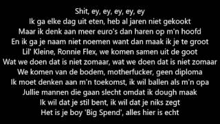 Lil kleine  kleine jongen  lyrics  ALBUM ALLEEN [upl. by Lyndel]