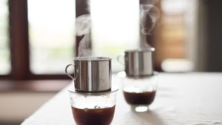 How to make Vietnamese coffee [upl. by Swanhilda233]