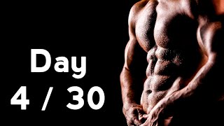 30 Days Six Pack Abs Workout Program Day 430 [upl. by Ataga165]