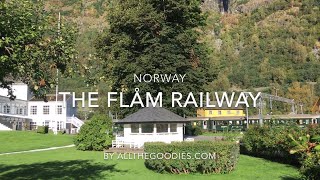 The Flåm Railway Norway  cruiseflamcom [upl. by Ahseiat]