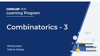 Combinatorics  3  Crack ICO 2021  Nilava Metya [upl. by Flavian239]