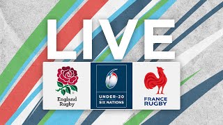 England v France  Full Match  Six Nations Under20s [upl. by Imeaj]