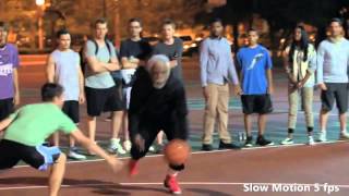 Uncle Drew Move  Shammgod Between The Leg HD Slow Motion [upl. by Einapets]