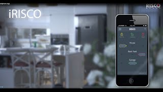 iRISCO  App per Smartphone  Italiano [upl. by Selfridge531]