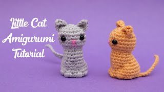 Little Cat Amigurumi  Crochet Tutorial [upl. by Asiela926]