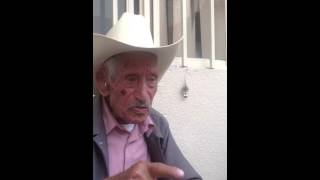 102 Year Old Don Francisco Martinez hablando de los Cristeros y la Revolucion Mexicana DEP [upl. by Toole]