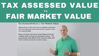 Tax Assessed Value VS Fair Market Value [upl. by Llekram686]