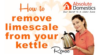 How to Remove Limescale from Your Kettle [upl. by Noswad475]