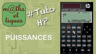 Calculer des puissances notation scientifique  Tutoriel HP Collège [upl. by Nazler]