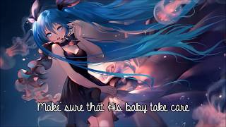 Nightcore  Hey Mama  Lyrics [upl. by Pail]