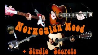 Norwegian Wood  VocalsInstrumental  Guitars Bass Sitar and Percussion [upl. by Calie]