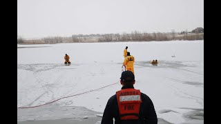 Ice Rescue Training [upl. by Dnomar]