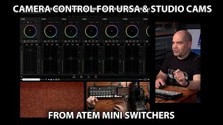 HowTo Control Ursa amp BMD Studio Cameras from ATEM Mini Switchers [upl. by Ahsemac]