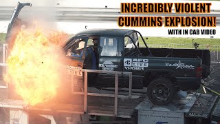 3000 HP Cummins Dyno Explosion  Full Story [upl. by Limber]