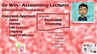 Lecture 01 Receivable Financing Intermediate Accounting [upl. by Aicilef]