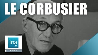 Le Corbusier présente son projet durbanisme pour Paris  Archive INA [upl. by Asnerek]