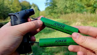 Test Petarde JOKER 10g  Verificare Gramaj [upl. by Pik902]