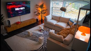 Building The Ultimate COZY Living Room [upl. by Milty]