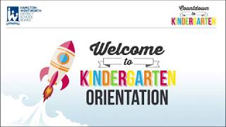 Welcome to Kindergarten Orientation [upl. by Eat]