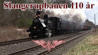 Nordsjællands Veterantog København H  Farum Slangerupbanen 110 år [upl. by Anedal492]