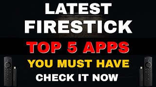 TOP 5 FIRESTICK APPS 2022 [upl. by Lotson]