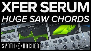 Serum Tutorial  Huge SAW CHORDS Like FLUME EDM  Future Bass  Pop [upl. by Ylloj783]