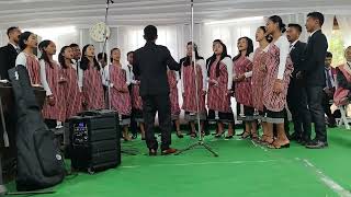 Karbi Anglong Presbyterian Church synod Diphu presbytery ameipi phong 10 Dongka Pastorate Choir [upl. by Lynnet345]