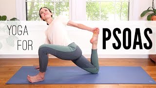 Yoga For Psoas  Yoga With Adriene [upl. by Einahteb]