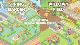 RESORTOPIA UPDATE Magical Garden resortopia resortopiagame mobilegame androidgames cutegame [upl. by Granthem334]