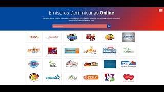 Emisoras Dominicanas  Radio  FM amp AM en Vivo [upl. by Anej]