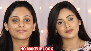 No makeup makeup look  chit chat get ready with me makeuptutorial [upl. by Anom]