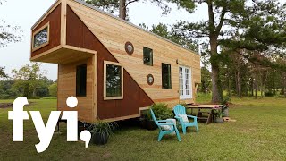 Tiny House Nation An Emotional Tiny House Reveal Season 4 Episode 4  FYI [upl. by Gray496]