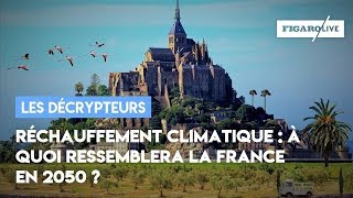 Réchauffement climatique  à quoi ressemblera la France en 2050 [upl. by Leur]