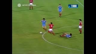 Gheorghe Hagi quotSKILLquot vs Benfica [upl. by Yorgen830]