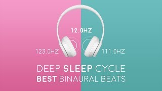 PRIME Binaural Beats for Deep Sleep Healing Sleep Cycle 90 Minutes [upl. by Bobker99]