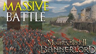 Mount amp Blade 2 Bannerlord  EPIC MASSIVE BATTLE  VLANDIA vs BATTANIA [upl. by Jaf]