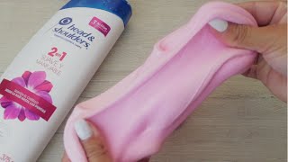 Hacer SLIME CON SHAMPOO fácil  probando recetas de mis suscriptores SIN BÓRAX [upl. by Naehs722]