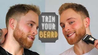 How To Trim Your Beard [upl. by Eem152]