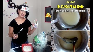 Como hacer Engrudo  how to make Engrudo  Flour Pasta [upl. by Innaig]