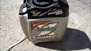 Roundup Extended Control Weed Killer Demo [upl. by Heydon257]