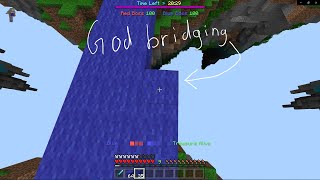 How to God Bridge in Minecraft [upl. by Muffin]