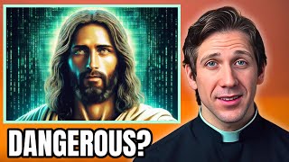 Priest Reacts to AI Generated “Jesus” in Church Confessional [upl. by Nikkie]