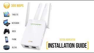 Setek repeater setup guide SE02 [upl. by Norok]