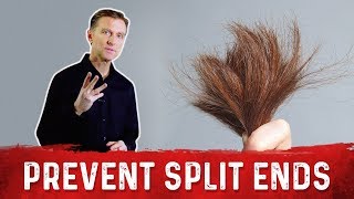 How To Get Rid Of Split Ends – Cause of Split Ends – Dr Berg [upl. by Schnur]