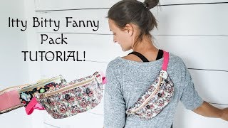 The CUTEST fanny pack  Tutorial [upl. by Coady]