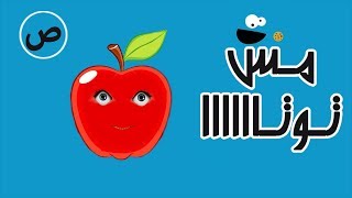 حرف الصاد ص في سلسلة تعليم حروف الهجاء العربية  Learn Arabic Alphabet [upl. by Desirae388]