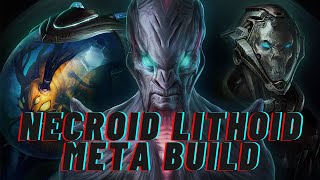 Stellaris Meta Build Lithoid Necroids 0 Pop growth OP [upl. by Nayar197]