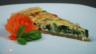 Chard and scamorza quiche [upl. by Semadar]