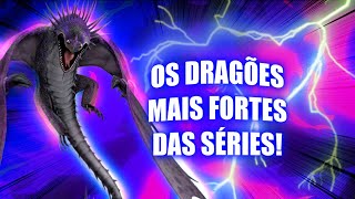 Top 6 DRAGÕES mais Fortes das Séries Como Treinar o seu Dragão [upl. by Imer833]