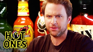 Charlie Day Learns to Love Ridiculously Spicy Wings  Hot Ones [upl. by Drew367]